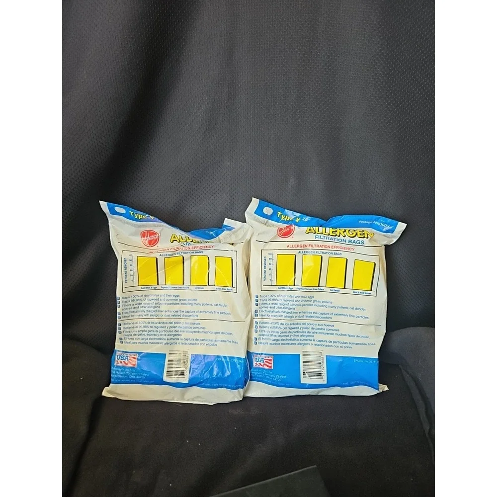 Hoover Y Allergen Filtration Genuine Bags WindTunnel 2 pks. 3 per pack 4010100Y